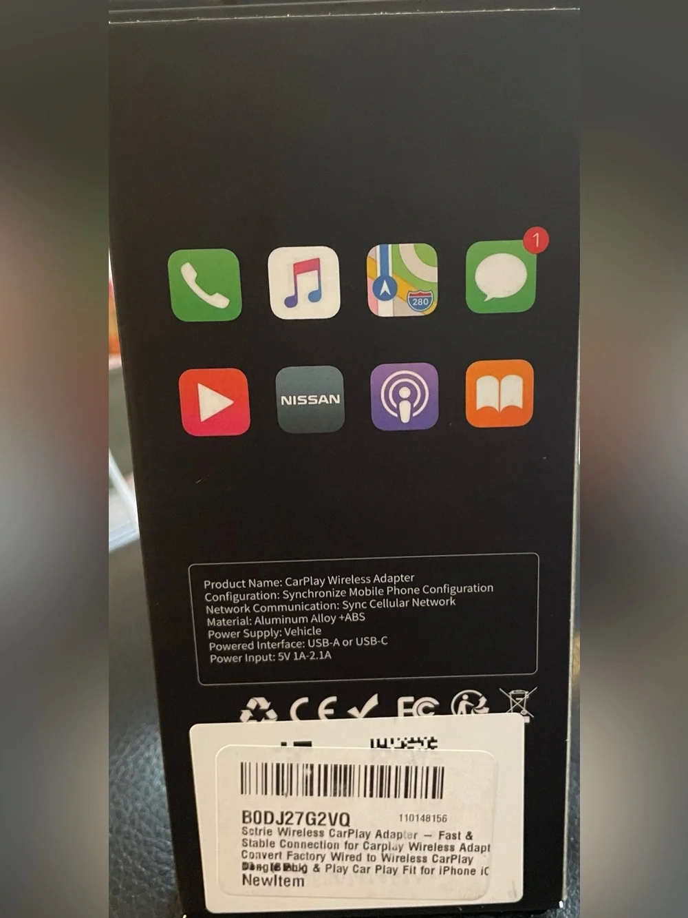 N/A wireless carplay